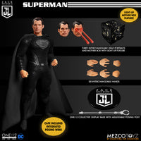 DC Collectibles- Mezco One:12 “Zack Snyder’s Justice League” Poseable Action Figure 3-Pack Tin (New/Sealed)