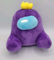 Among Us- “Imposter/Ejected Edition” Purple Crewmate Plush w/ Tag