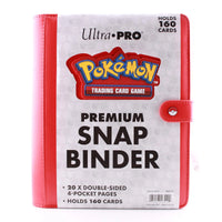 Pokémon TCG- Official Ultra Pro 4-Pocket “Premium Snap Binder” w/ 20 Pages (New)