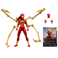 Marvel Legends- Magic the Gathering “Spider-Man” Mary Jane Watson (Iron Spider) (New)