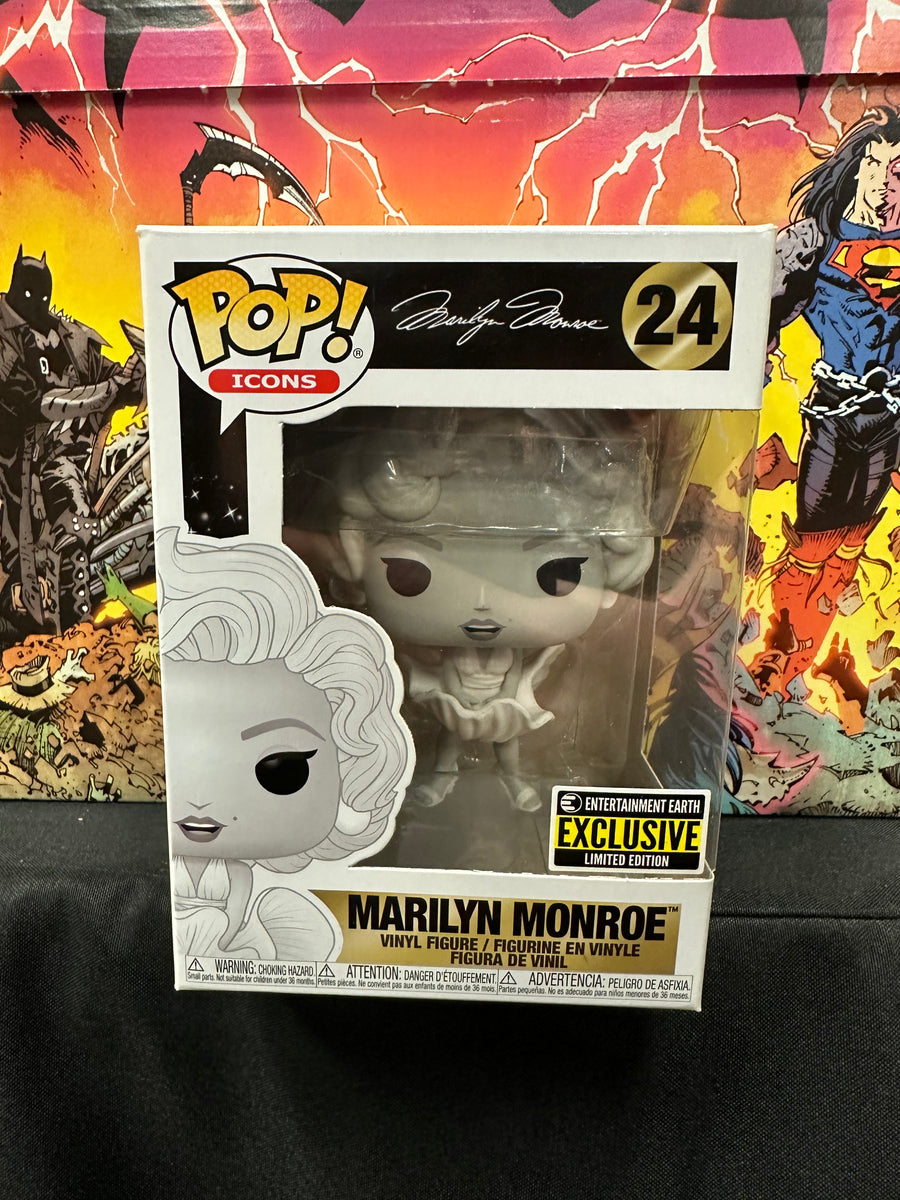 Amazon.com: Funko Pop! Icons: Marilyn Monroe (White Dress