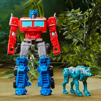 Transformers Rise of the Beasts: Beast alliance Optimus Prime and Chainclaw