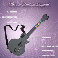 GUITAR HERO/ROCK BAND GUITAR CONTROLLER FOR PC/PS3 BY HYPERKIN