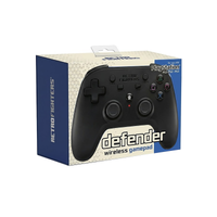 RETRO FIGHTERS DEFENDER FOR PS3/PS4/PC WIRELESS CONTROLLER - BLACK