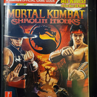 GAME GUIDES - MORTAL KOMBAT SHAOLIN MONKS (WITH CD-ROM)