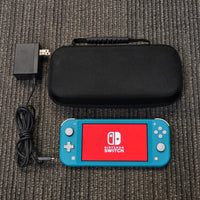 NINTENDO SWITCH LITE CONSOLE - TURQUOISE W/ CASE!