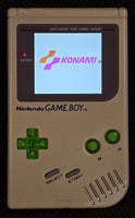 NINTENDO GAMEBOY DMG CONSOLE - GREY MODDED W/ BACKLIT IPS SCREEN