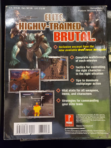 GAME GUIDES - BRUTE FORCE {W/ POSTER}