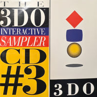 3DO - INTERACTIVE SAMPLER CD #3 (CARDBOARD SLEEVE)