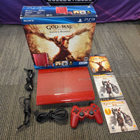 Sony PS3 God Of War Ascension Legacy Bundle Super Slim Console - Playstation 3 *INCLUDES GOW 1, 2, 3, AND ASCENSION*