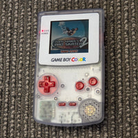 GAMEBOY COLOR CONSOLE - TRANSLUCENT CLEAR EXTREME RATE SHELL