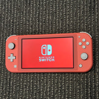 NINTENDO SWITCH LITE CONSOLE - CORAL W/ CASE