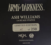 Ash: Army of Darkness Quarter Scale Statue Collector Edition by PCS