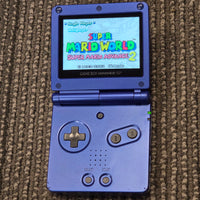 NINTENDO GBA SP CONSOLE *IPS 3.0 SCREEN* - COBALT BLUE
