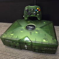 HALO Xbox Original SPECIAL EDITION GREEN Console - Microsoft