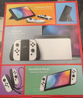 NINTENDO SWITCH OLED CONSOLE - WHITE (CIB)