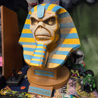 Iron Maiden POWERSLAVE Statue / Bust Pharaoh Eddie - NECA