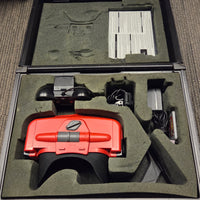Nintendo Virtual Boy Console Complete In Blockbuster Rental Case {Permanent Ribbon Cable Solder Fixed! Works Great!} w/ Mario Tennis