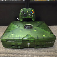HALO Xbox Original SPECIAL EDITION GREEN Console - Microsoft