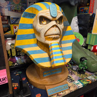 Iron Maiden POWERSLAVE Statue / Bust Pharaoh Eddie - NECA