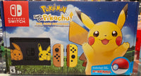 NINTENDO SWITCH LET'S GO PIKACHU & EEVEE CONSOLE (CIB)