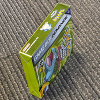 GBA - POKEMON LEAF GREEN VERSION {CIB} W/ WIRELESS ADAPTER *AMAZING CONDITION*