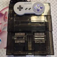 SNES Console Custom Smoke Gray - Super Nintendo