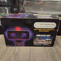 NES Deluxe Set Console (Includes ROB The Robot in AMAZING Condition!) - Nintendo
