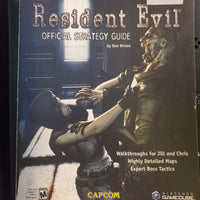 GAME GUIDES - RESIDENT EVIL (GAMECUBE REMAKE) {W/POSTER}