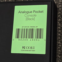 Analogue Pocket Console - Black *AMAZING CONDITION* (GREEN POWER BUTTON) (Copy)