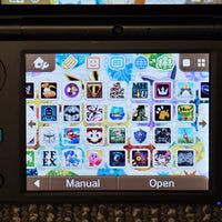 NINTENDO NEW 2DS XL CONSOLE - BLACK & TURQUOISE (SEE PICTURES FOR CONDITION)