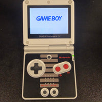 NINTENDO GBA SP CONSOLE AGS-101 BACKLIT (NES RESHELL)