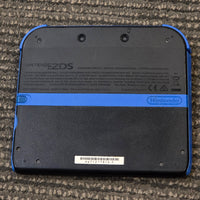 NINTENDO 2DS CONSOLE - BLACK & BLUE