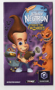 Gamecube - Jimmy Neutron: Attack of the Twonkies {DISC + MANUAL}