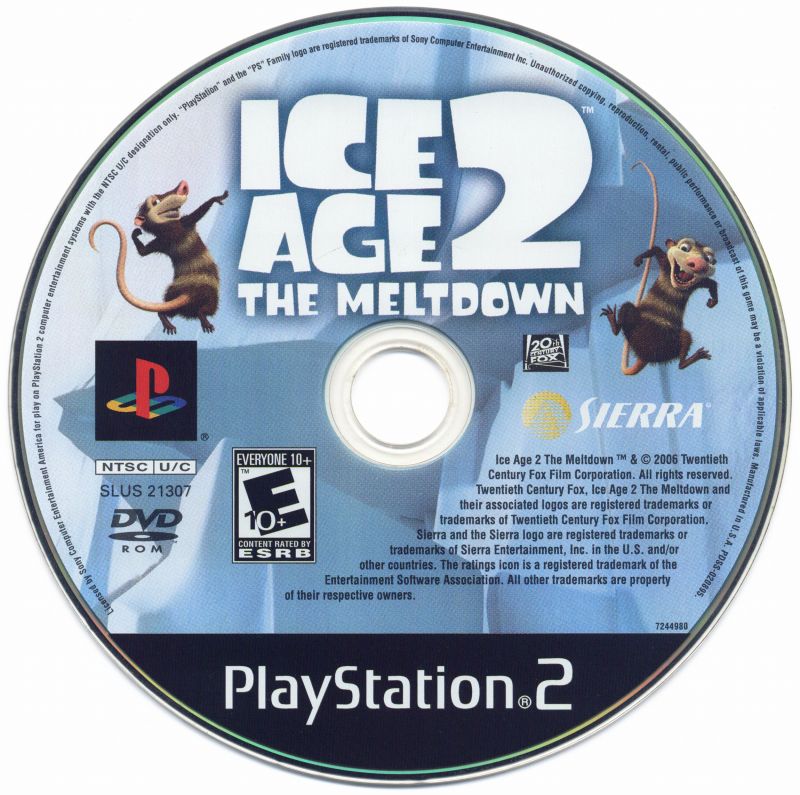 Playstation 2 - Ice Age 2: The Meltdown {DISC ONLY}