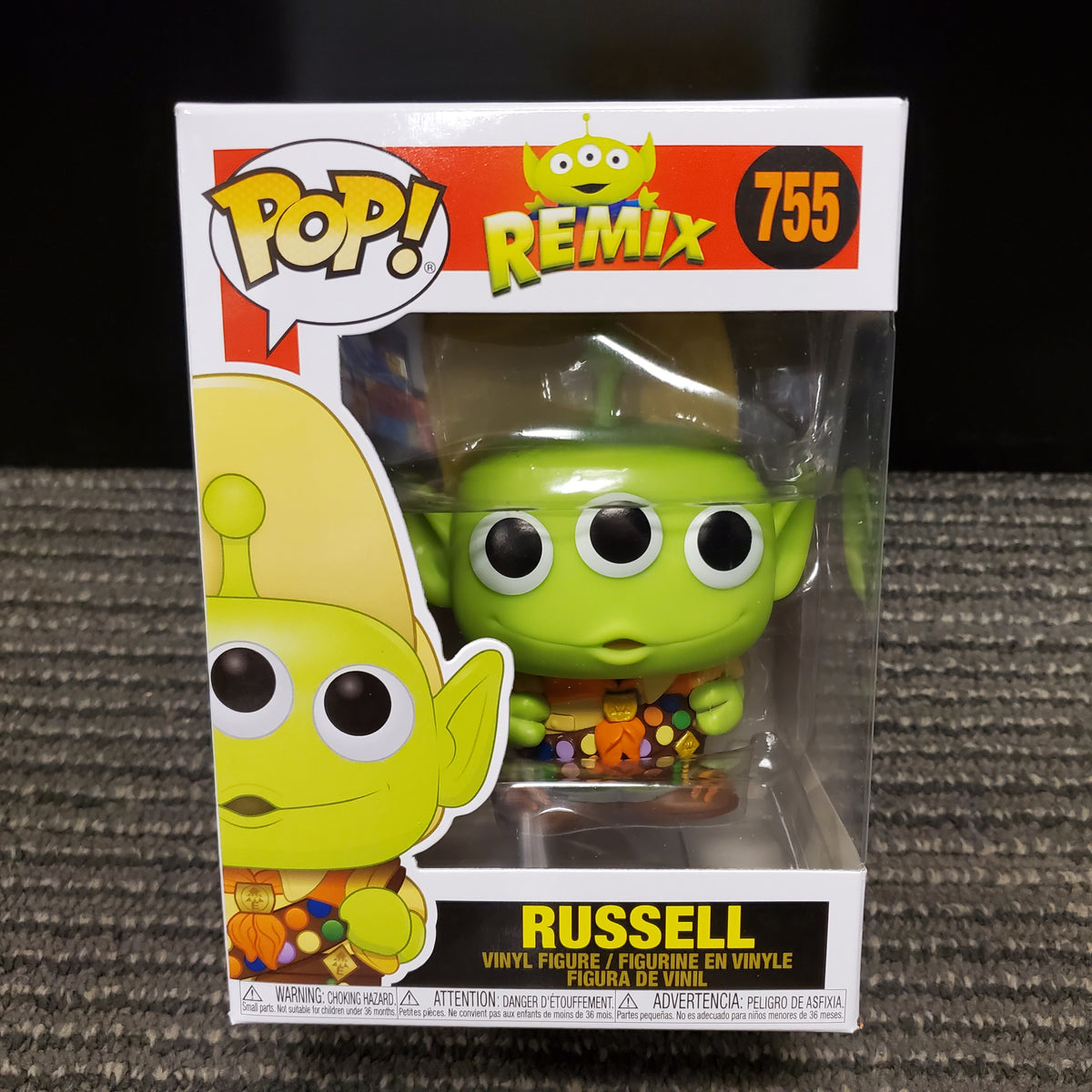 Russell purchases Funko Pop