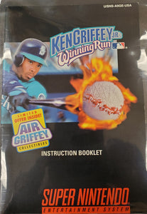 SNES Manuals - Ken Griffey Jr's Winning Run