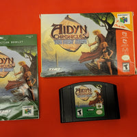 N64 - Aidyn Chronicles: The First Mage {CIB/AS PICTURED/INCLUDES PROTECTOR}