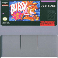 SNES - Bubsy  [OK CONDITION/MODERATE COSMETIC DAMAGE]
