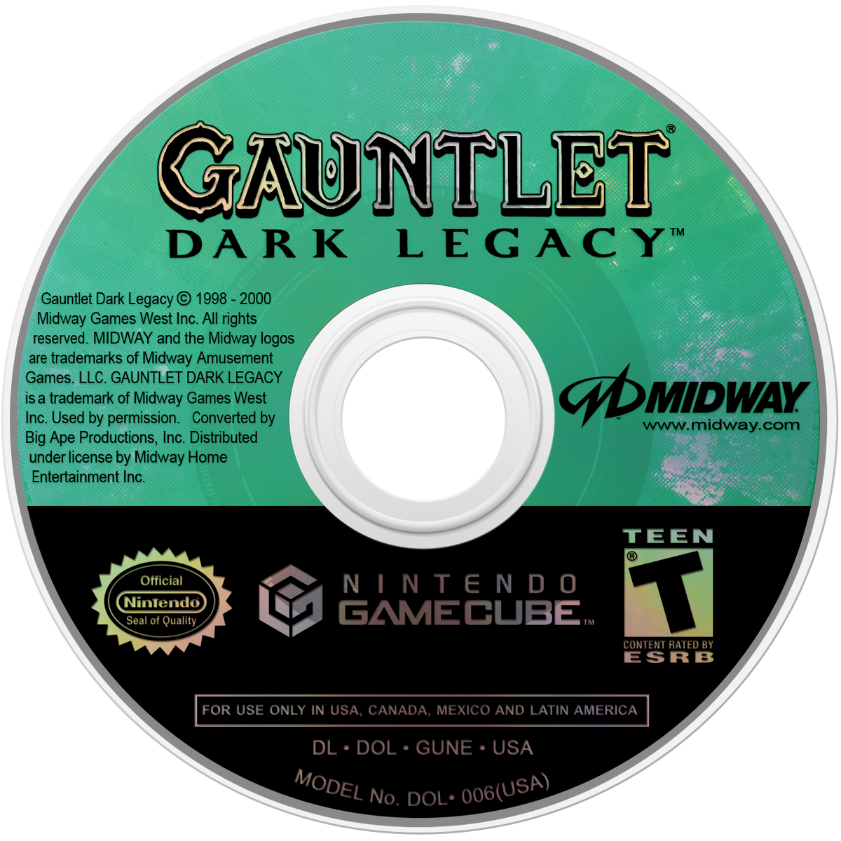 Gauntlet Dark Legacy deals for Nintendo GameCube