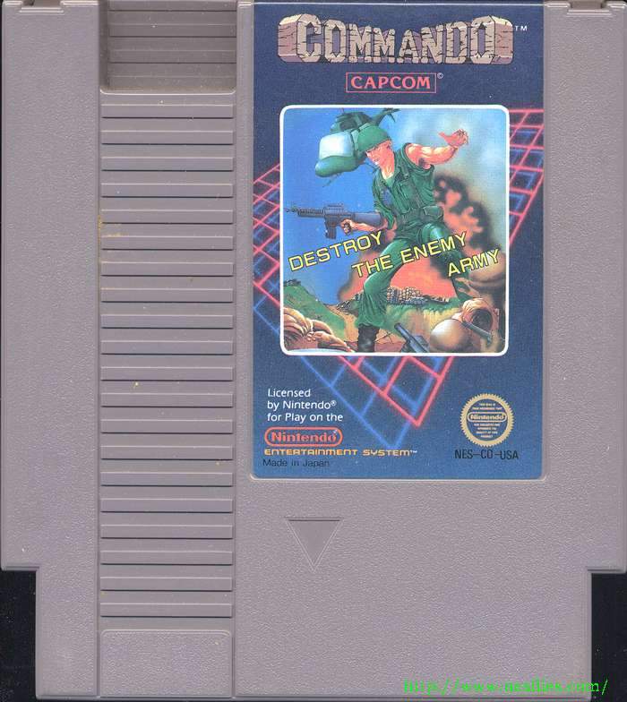 NES - Commando {5 SCREW}