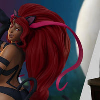 Felicia (Menat) Variant Statue - Street Fighter V x DarkStalkers