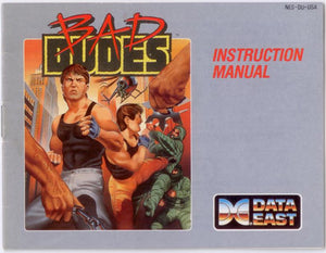 NES Manuals - Bad Dudes