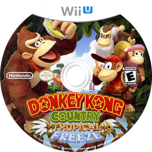 WII U - Donkey Kong Country: Tropical Freeze {DISC ONLY}