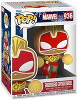 Marvel Gingerbread Captain Marvel Funko Pop! #936
