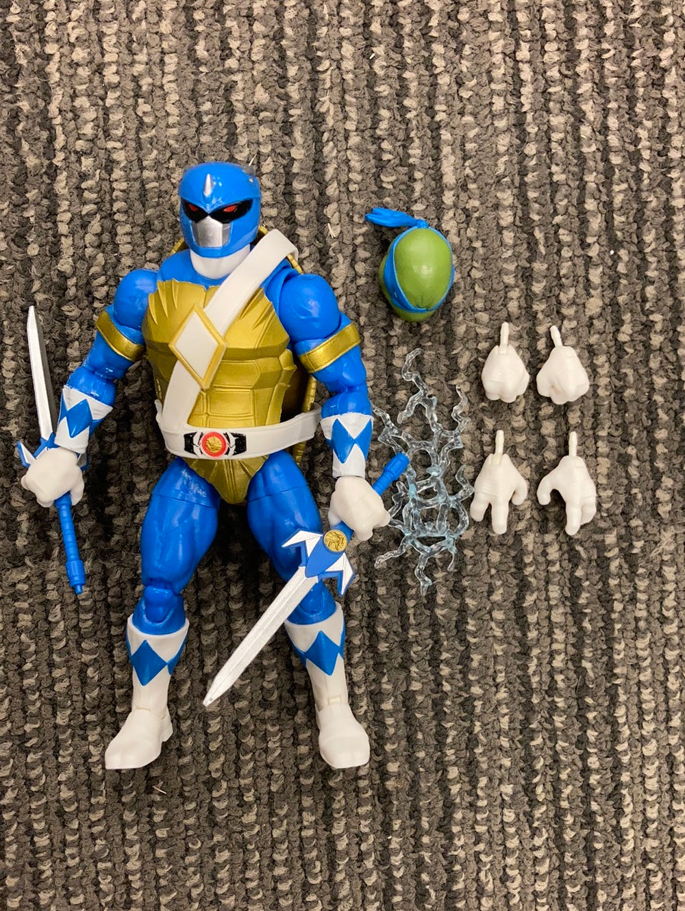 Power Rangers Lightning Collection X TMNT Morphed Leonardo