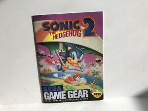 sonic the hedgehog 2 game gear Game Gear Manuals - Sonic 2