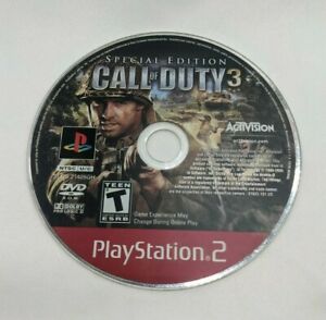 Playstation 2 - Call Of Duty 3 {DISC ONLY}
