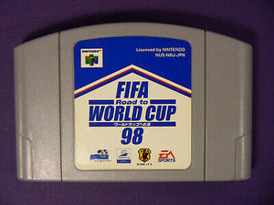 N64 - FIFA Road to World Cup 98 {IMPORT, READ DESCRIPTION}