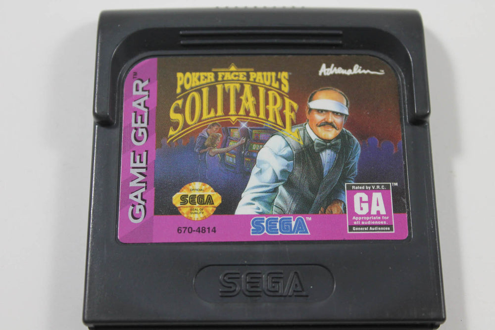 Game Gear - Poker Face Paul's Solitaire